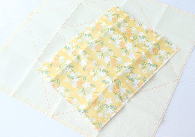 付録　ムック　中川政七商店　かや織ふきん　花ふきん　サイズ