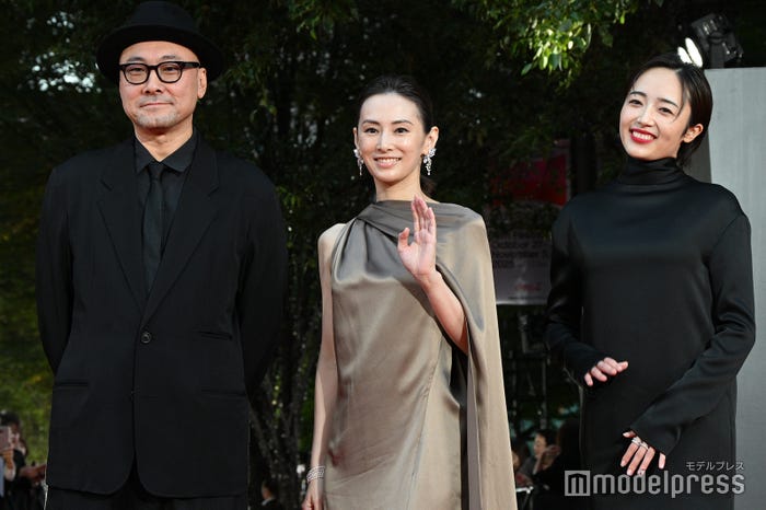 内田英治監督、北川景子、森田望智(C)モデルプレス