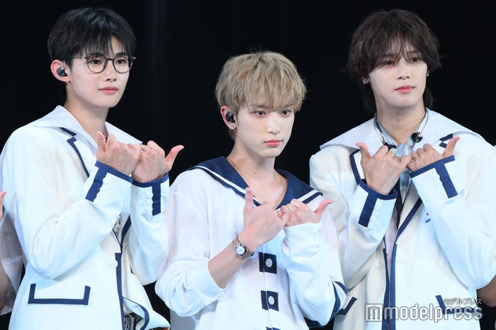 JO(ジョウ)、HARUA(ハルア)、K(ケイ)(C)モデルプレス