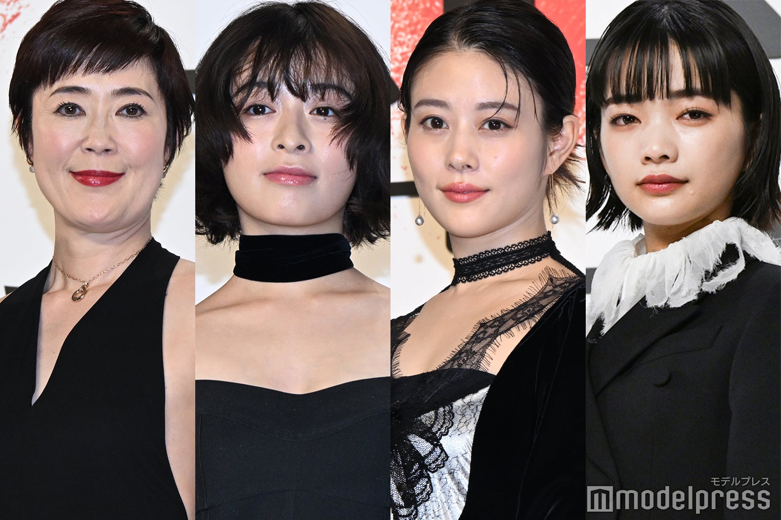 高畑充希、黒ドレスで美背中披露 映画「国宝」キャストがドレスアップで集結