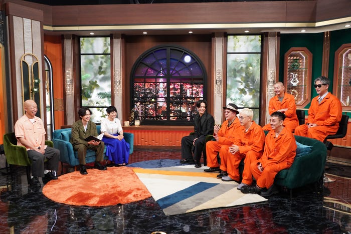 小峠英二、松下洸平、有働由美子、亀梨和也、RIP SLYME(C)日本テレビ