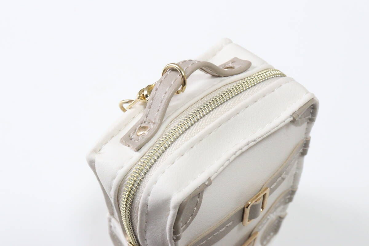 THREEPPY　スリーピー　チャーム付エコバッグ、キャリーケース風、PK（リカちゃん）　デザイン