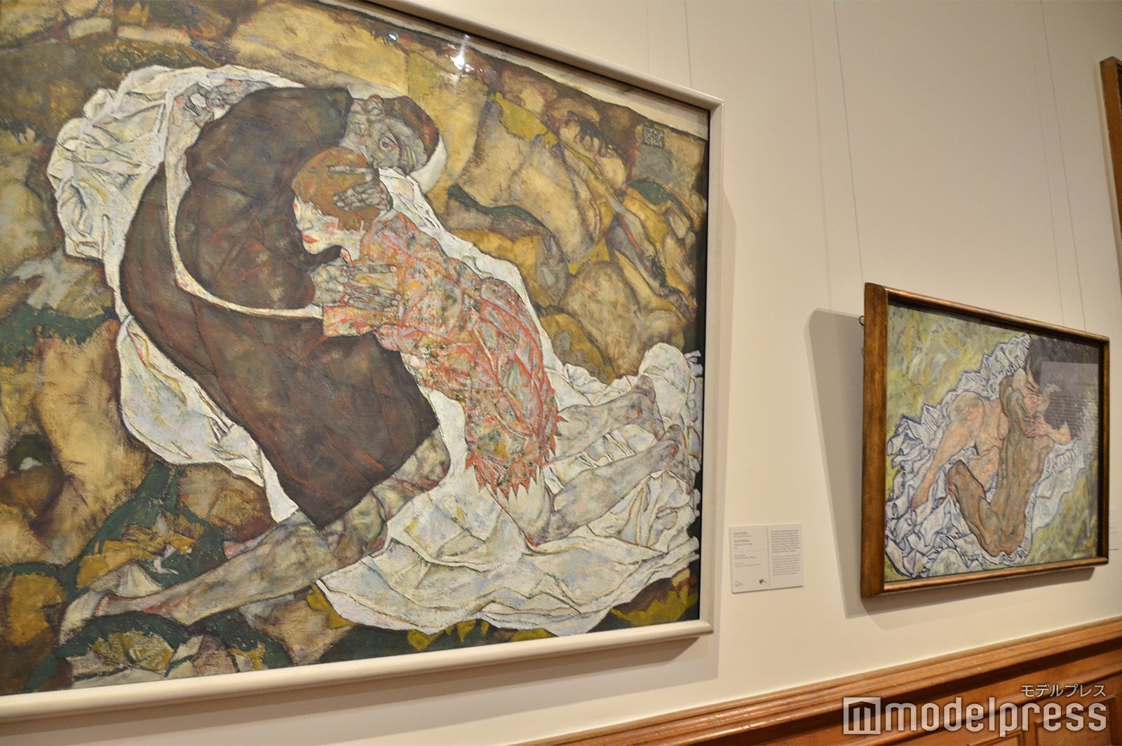 シーレの描く恋人像（C）モデルプレス