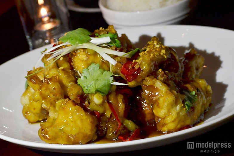 「Crispy General Tso’s Chicken（クリスピー・ジェネラル・タオ・チキン）」、＄27
