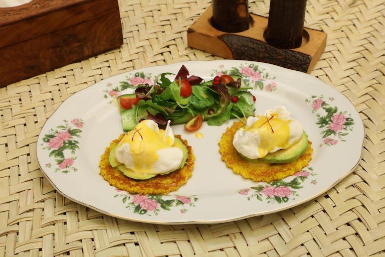 Egg Benedict AED49／提供画像
