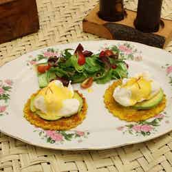 Egg Benedict AED49/提供画像