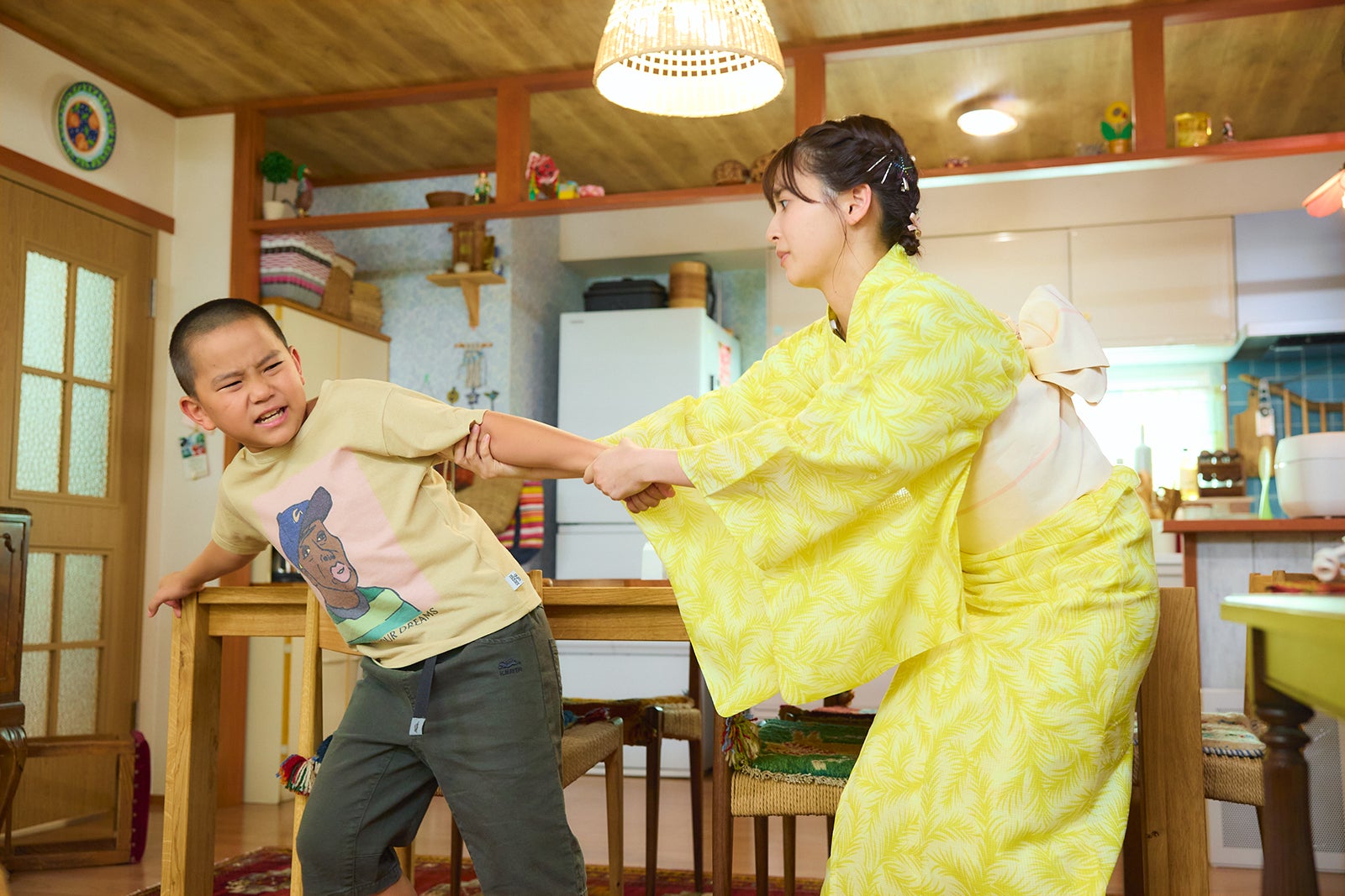 番家天嵩、飯沼愛「南くんが恋人！？ 」第5話より（C）テレビ朝日