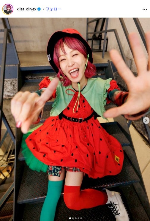 LiSA Instagramより