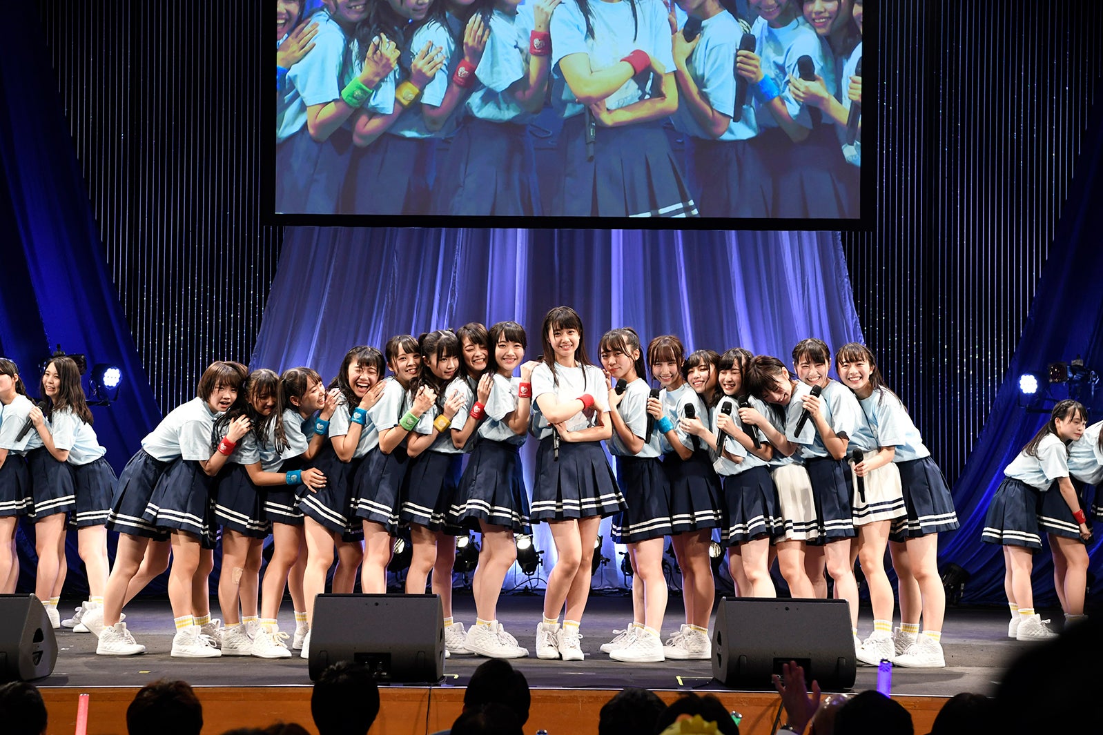 STU48⻄⽇本豪⾬⽀援活動「がんばろう！瀬⼾内」チャリティーコンサートツアー最終公演（C）STU