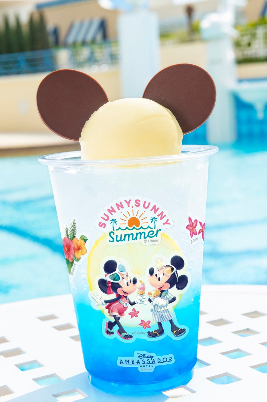 “Sunny Sunny Summer” スペシャルドリンク　アレンジ例（C）Disney