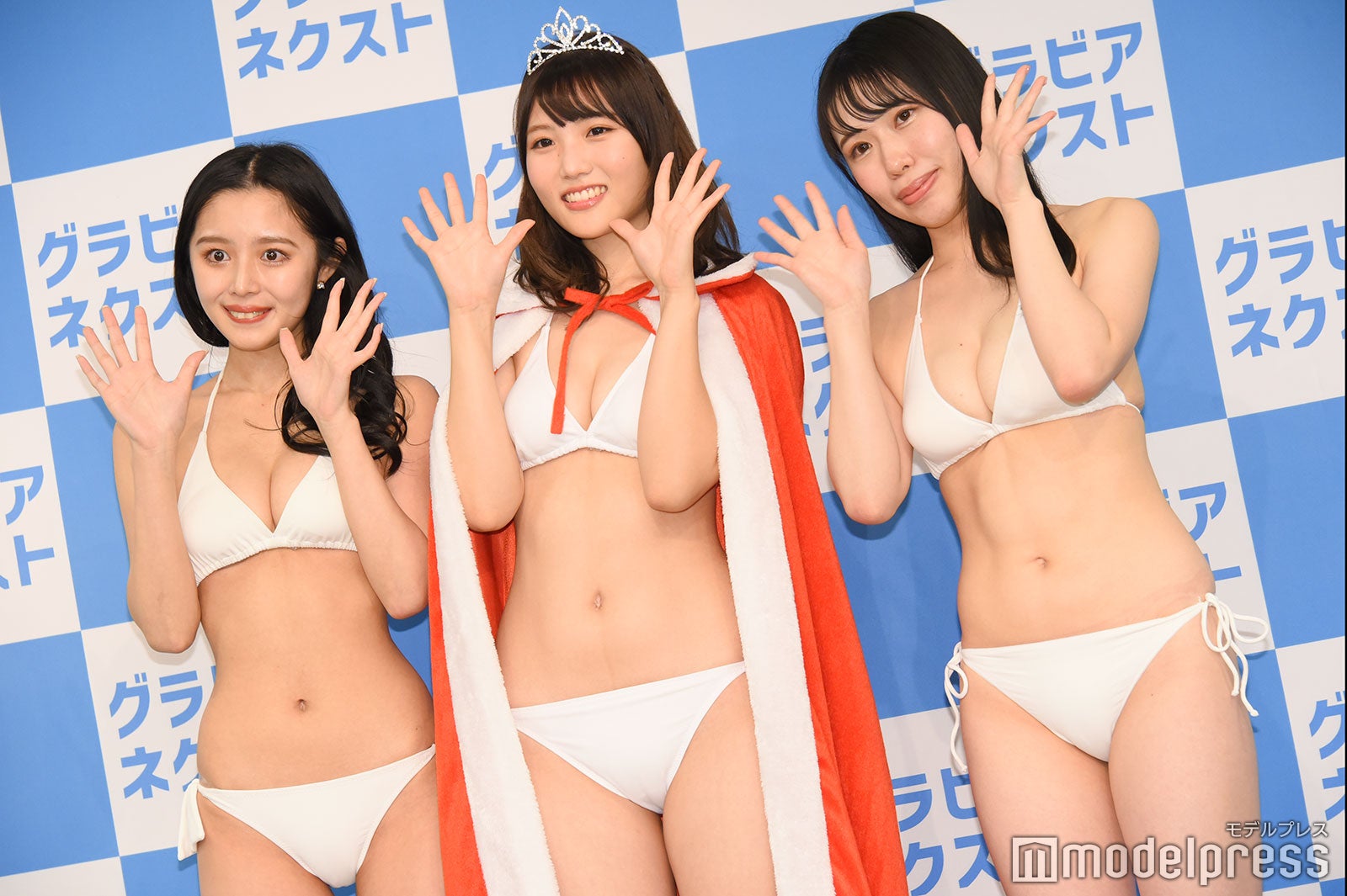 清水ひなさん、檸檬さん、ゆきさん （C）モデルプレス