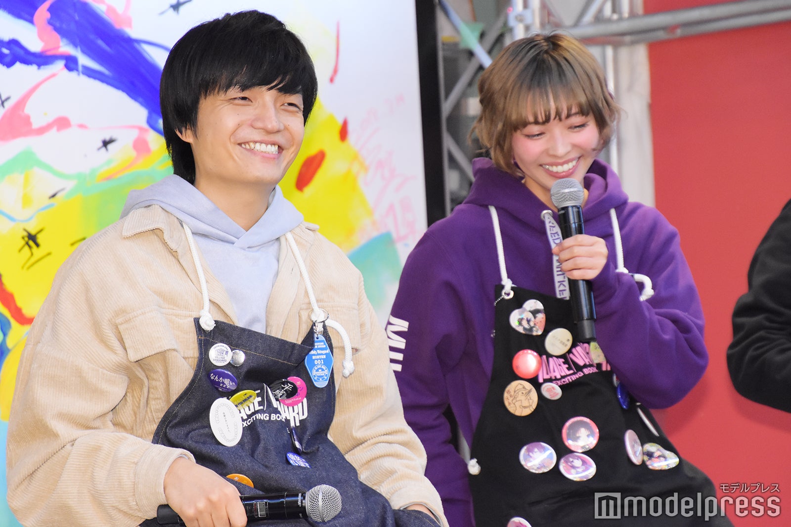 岡山天音、最上もが（C）モデルプレス