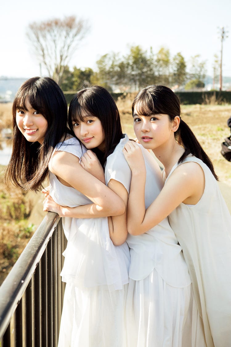 乃木坂46 4期生 遠藤さくら 賀喜遥香 筒井あやめ ノースリーブで美肌魅せ 密着3ショット モデルプレス 乃木坂46 4期生 遠藤さくら 賀喜遥香 筒井あやめ ノースリーブで美肌魅せ 密着3ショット モデルプレス