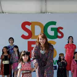 内野みれい、藤本美貴（C）SDGs FES in EDOGAWA 2023