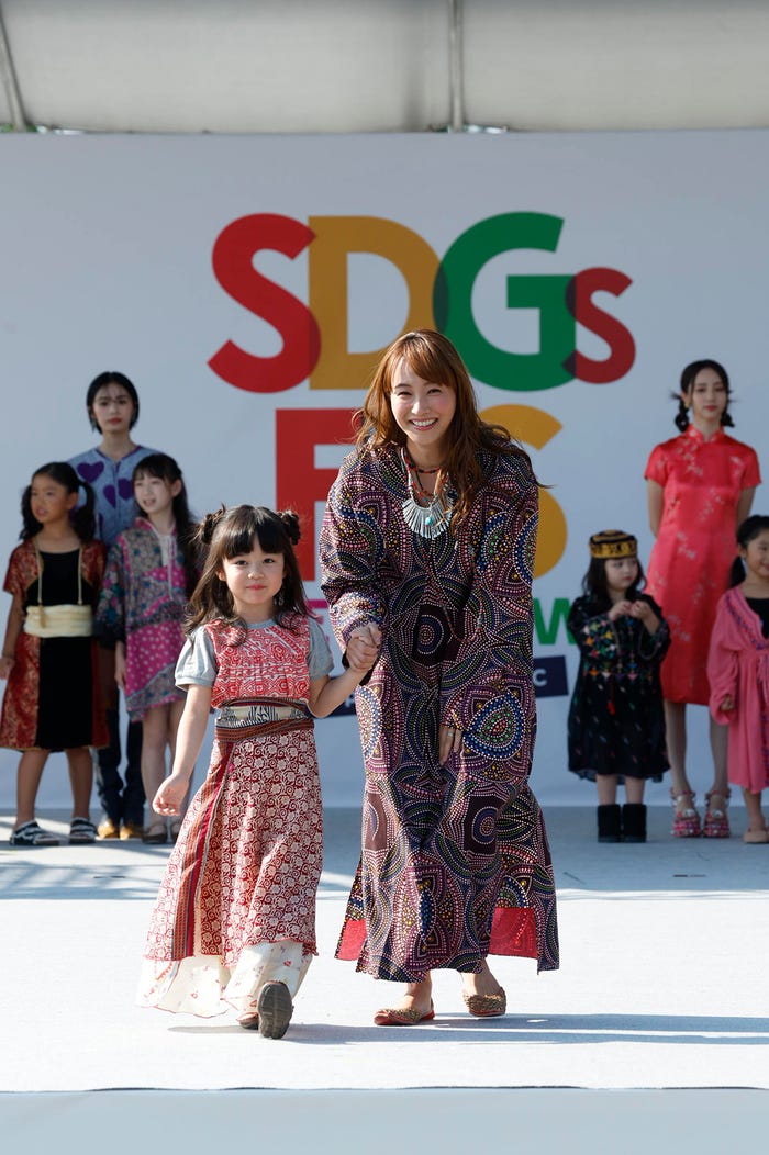 内野みれい、藤本美貴(C)SDGs FES in EDOGAWA 2023