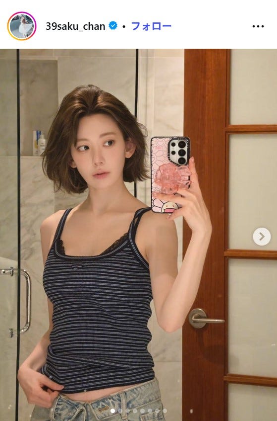SAKURA Instagramより