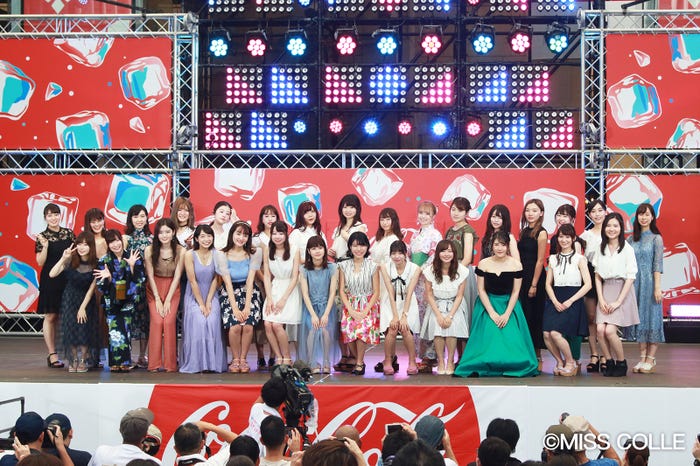 『MISS CIRCLE CONTEST2019』候補者たち (C)MISS COLLE