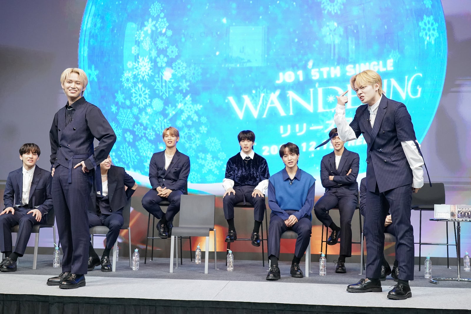 『JO1 5THシングル「WANDERING」リリース記念生配信』（C）LAPONE ENTERTAINMENT