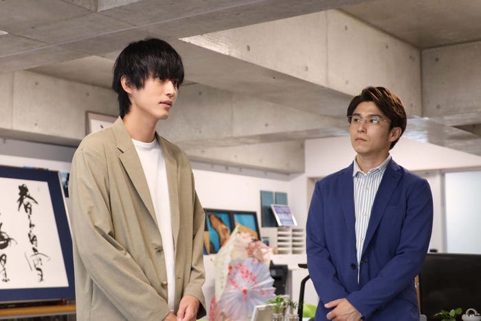 杉野遥亮、中尾明慶「ばらかもん」より(C)フジテレビ