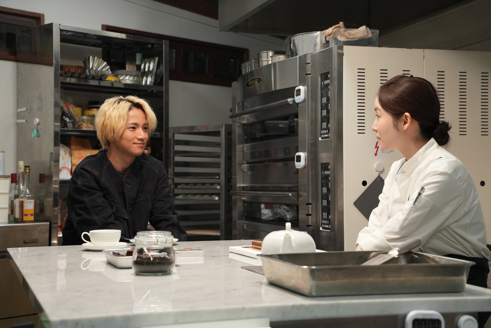 木戸大聖、蓮佛美沙子「バニラな毎日」（C）NHK