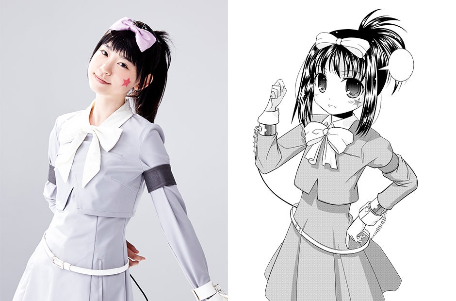 「龍門渕高校」国広一役・柴田杏花（C）小林 立／SQUARE ENIX・「咲」プロジェクト　（C）Ritz Kobayashi／SQUARE ENIX