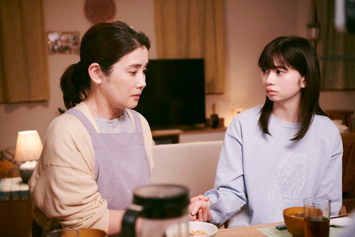 石田ひかり、桜田ひより「あの子の子ども」第6話より(C)カンテレ