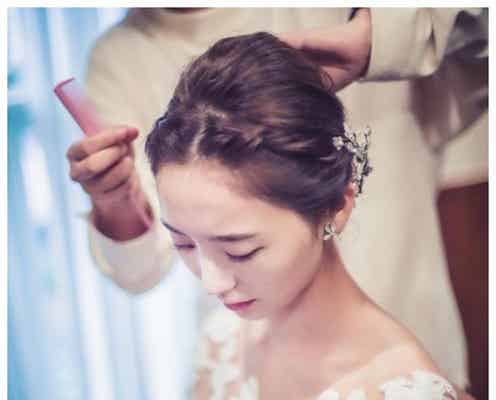 おのののか、挙式のためあえてバストダウン ニップレスのみでスラリドレス着こなす