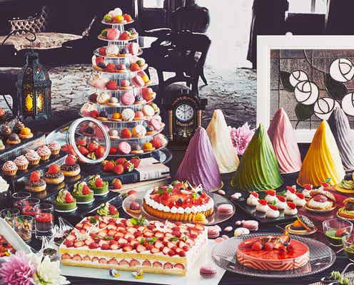 京都で餡×苺スイーツブッフェ「いちごとあんこ2023」和洋様々なスイーツずらり