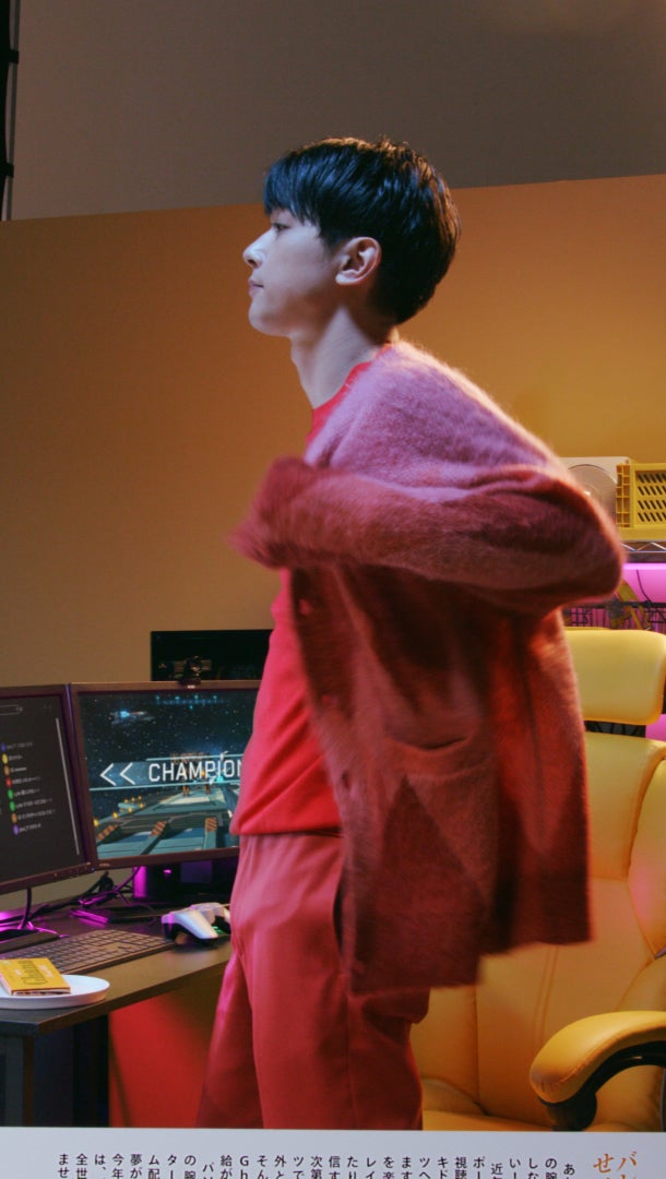 吉沢亮／「バレンタインのせいにして。吉沢亮」篇より（提供写真）