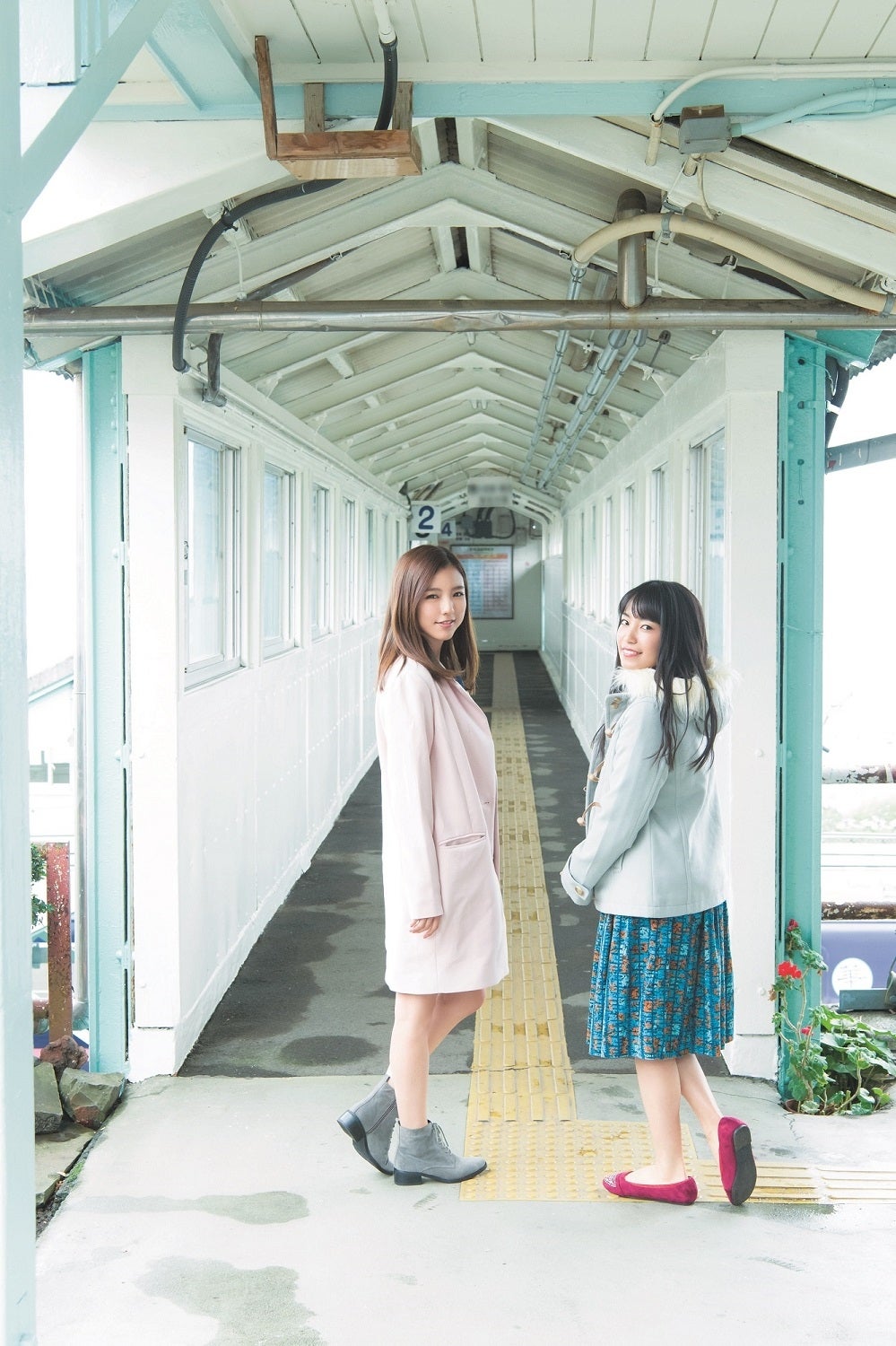 （左から）真野恵里菜、miwa（C）Takeo Dec.／集英社