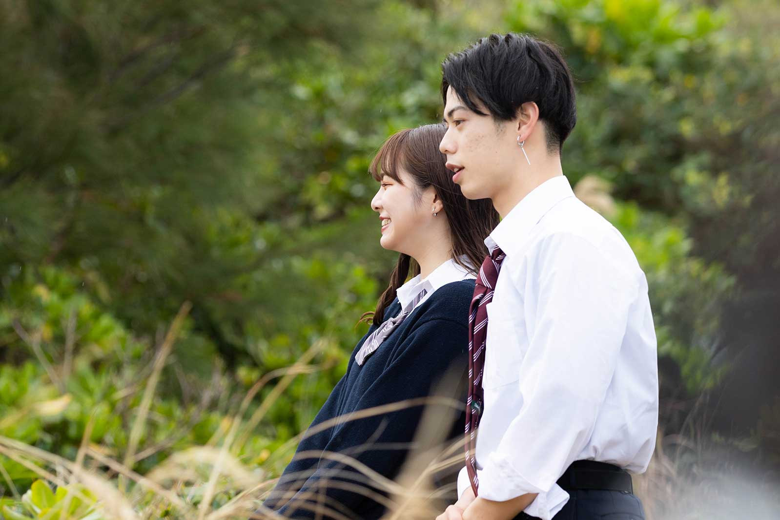 すずか、りょうた「今日、好きになりました。-卒業編2021-」（C）AbemaTV, Inc.