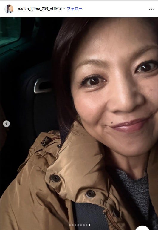 飯島直子Instagramより