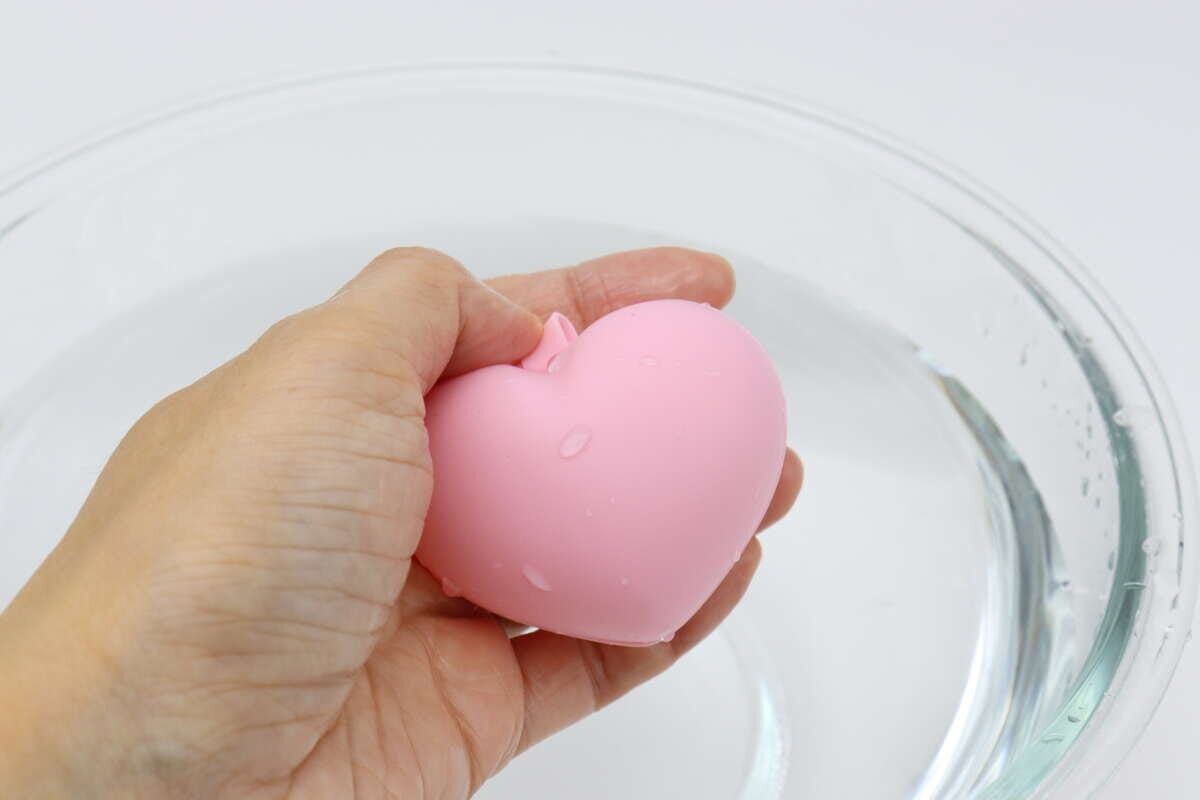 ダイソーのくり返しつかえるみずふうせんの使用例