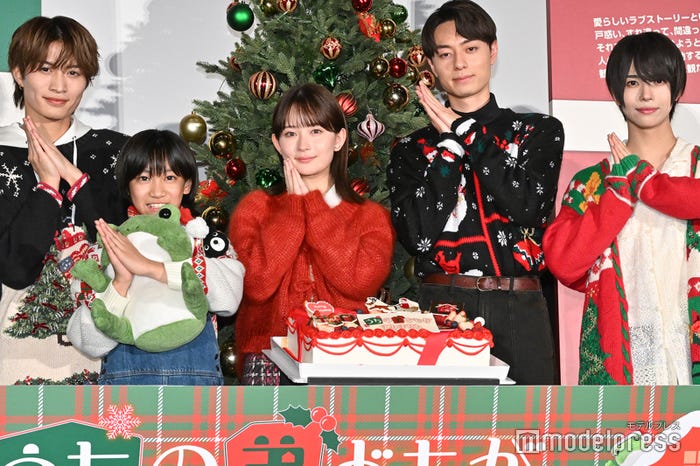 那須雄登、内田煌音、畑芽育、作間龍斗、織山尚大(C)モデルプレス