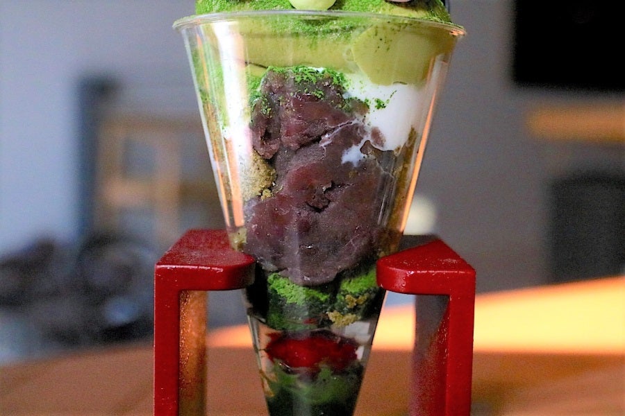 おいりパフェ正面