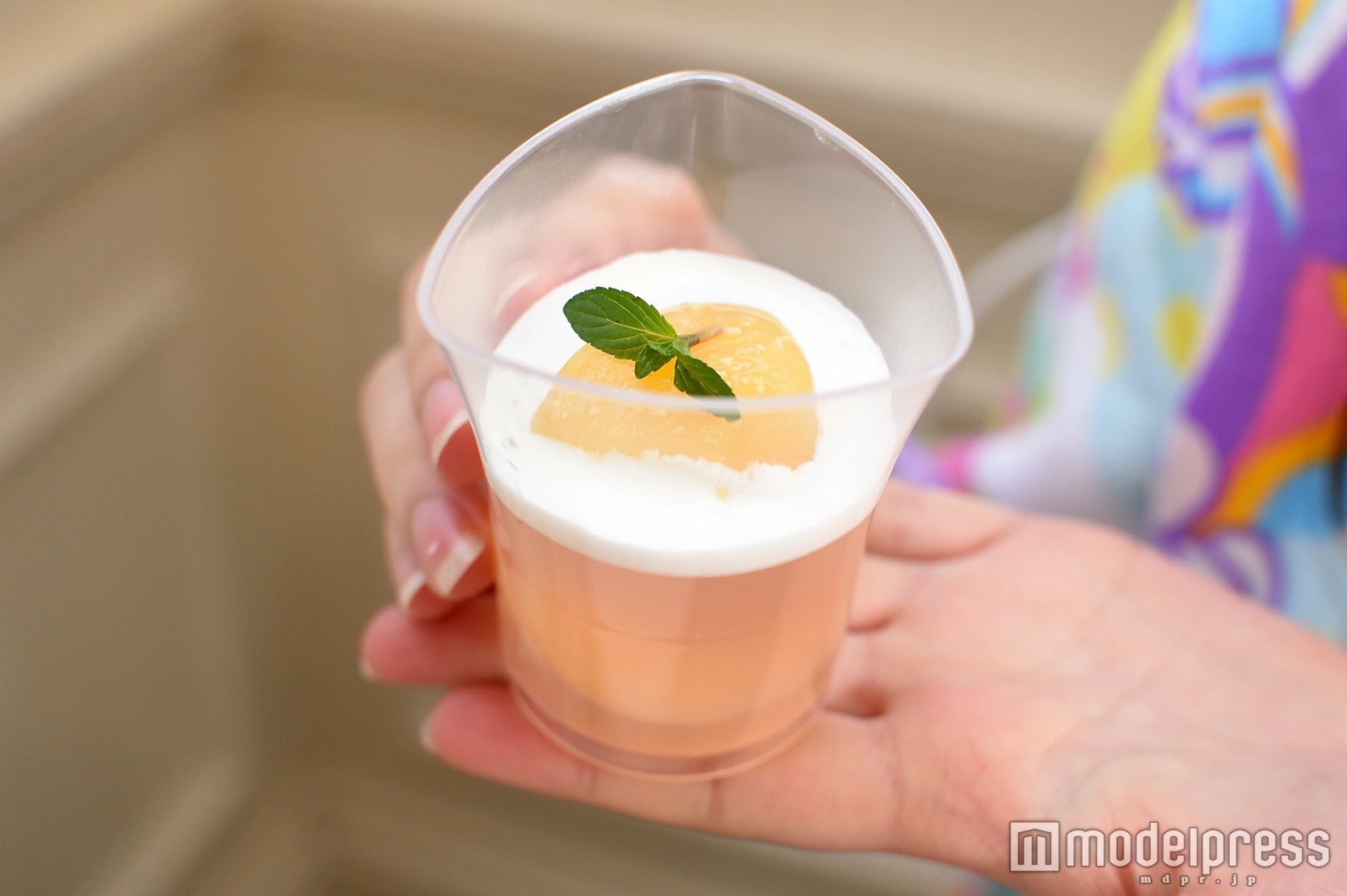 ピーチゼリー（C）モデルプレス