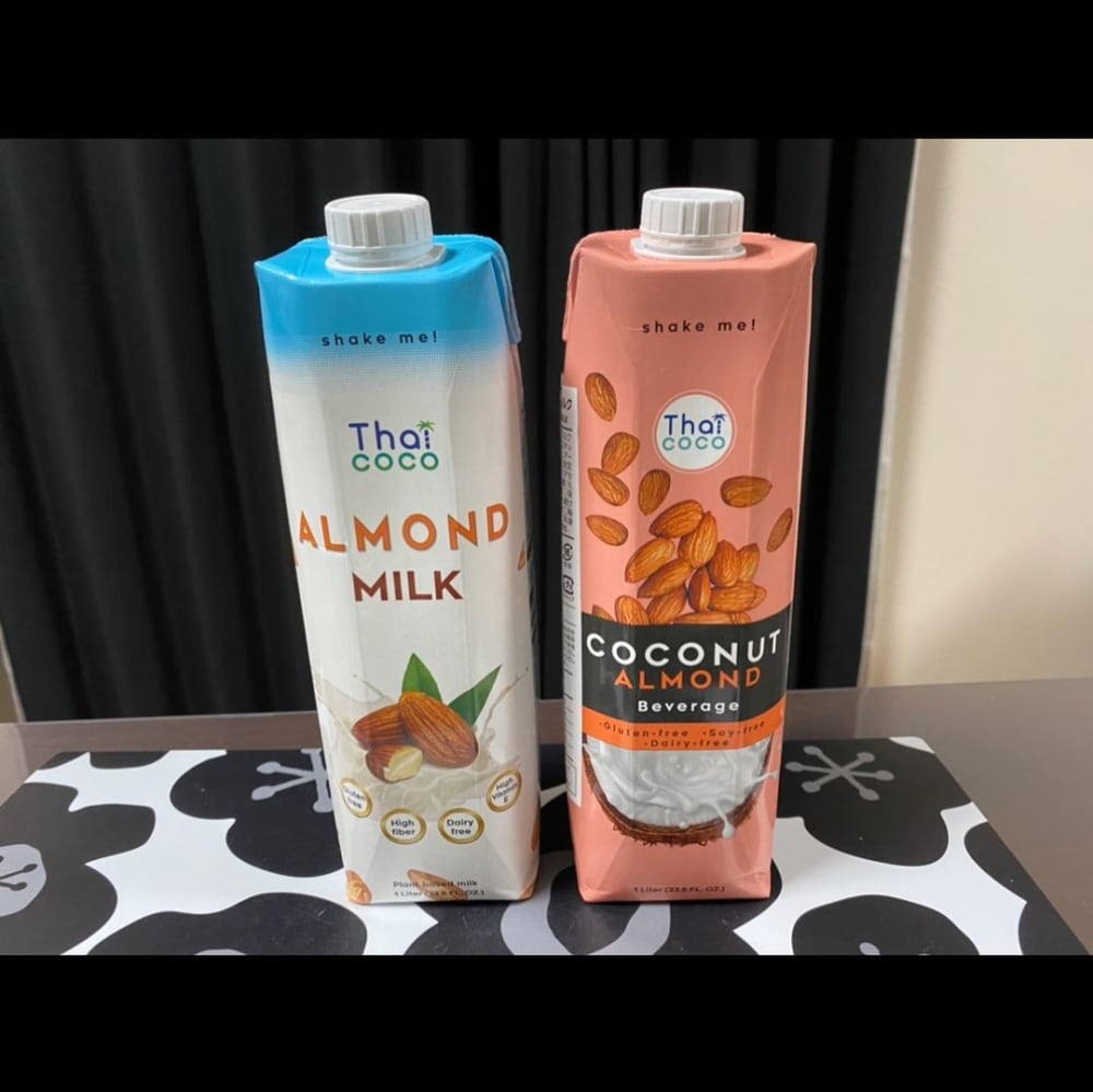 アーモンドミルク&ココナッツミルク