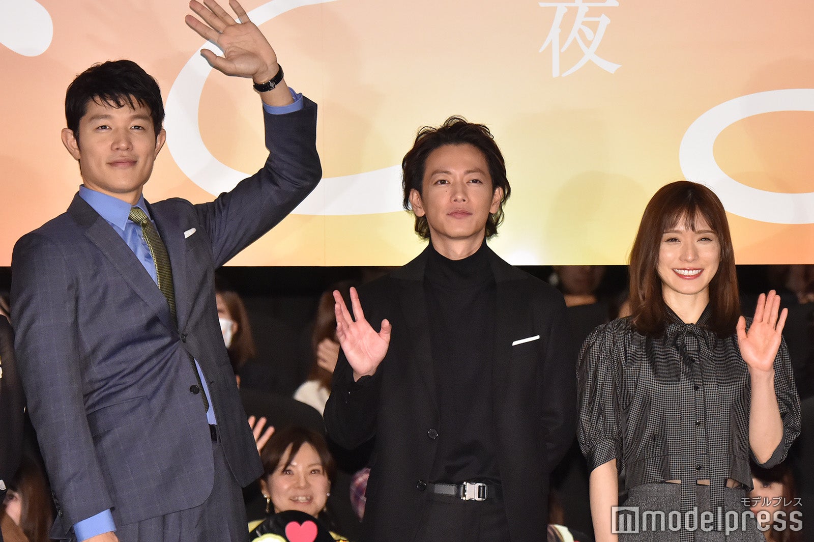 鈴木亮平、佐藤健、松岡茉優 （C）モデルプレス