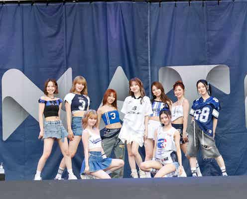 NiziUリオ、幼少期に「a-nation」観覧していた「すごく幸せな気持ちでいっぱい」初出演に喜び バンド携えた怒涛メドレーも【a-nation 2024】