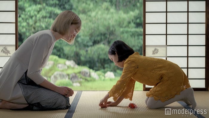 「日本のひととき」折り鶴篇(画像提供:JT)