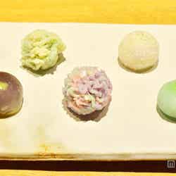 京都の名店が提供する和菓子が月替りで登場