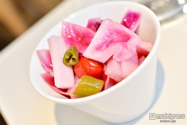 色鮮やかなピクルス