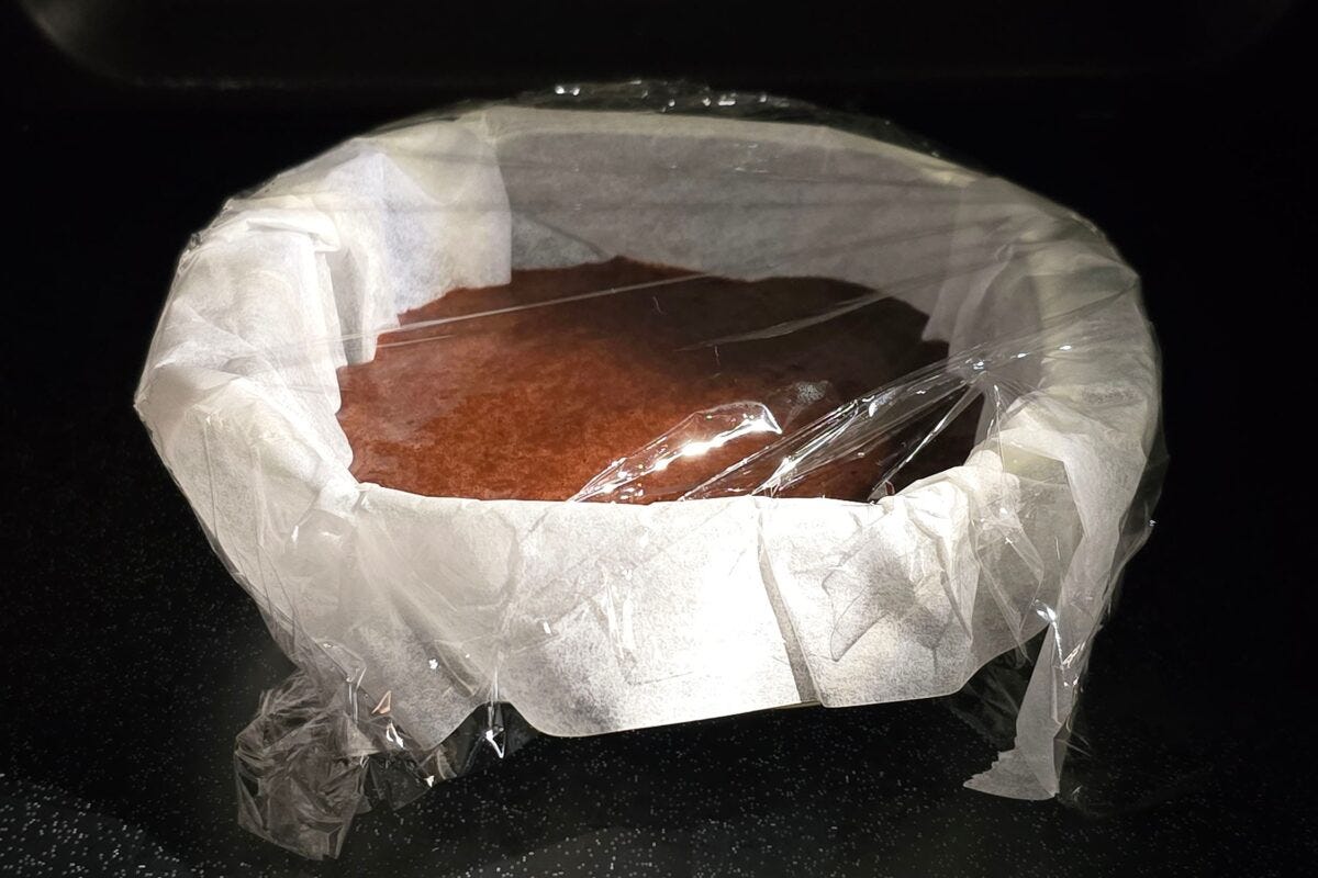 チョコバナナブラウニー・レンチン