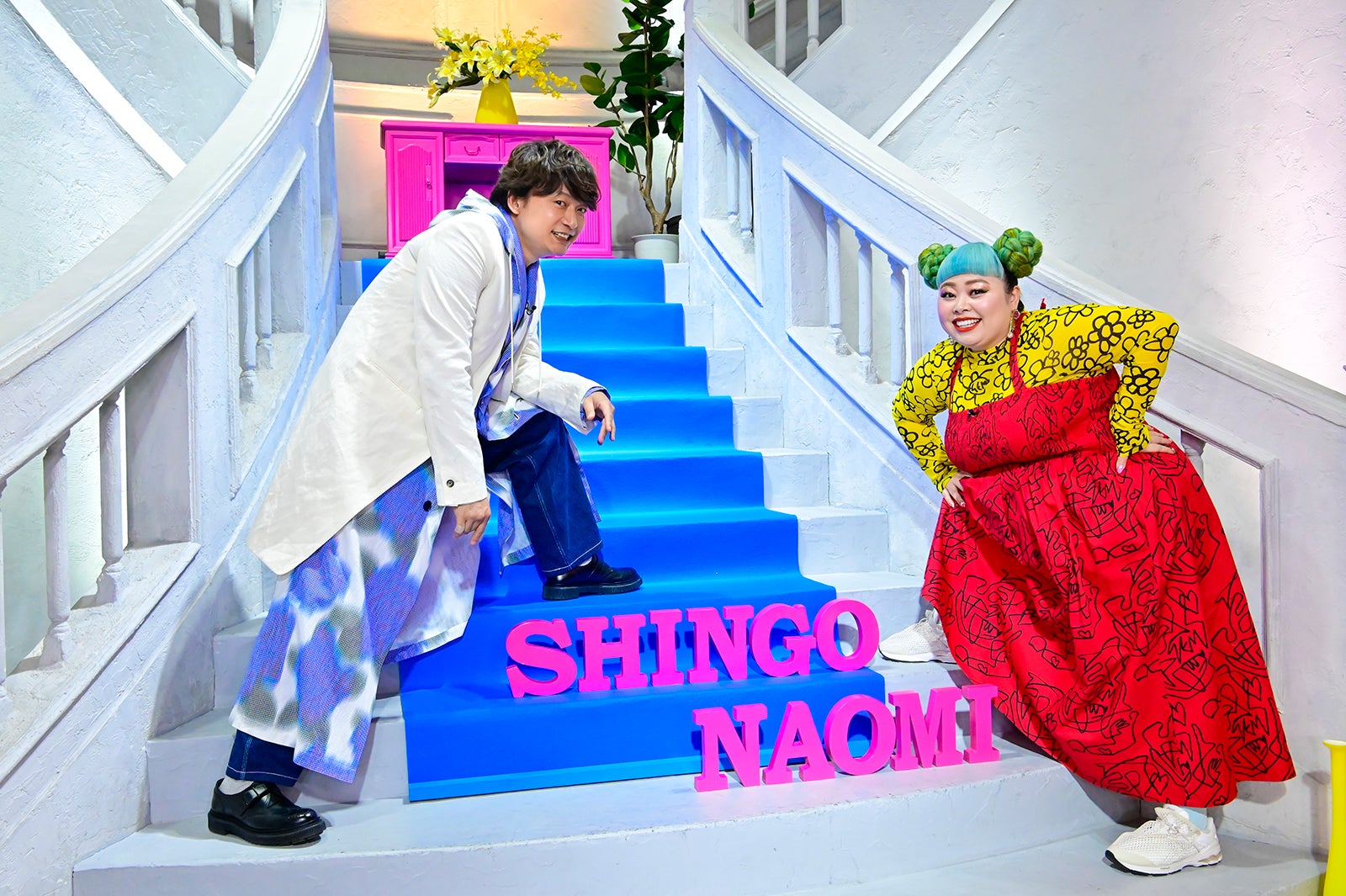 香取慎吾、渡辺直美 （C）読売テレビ