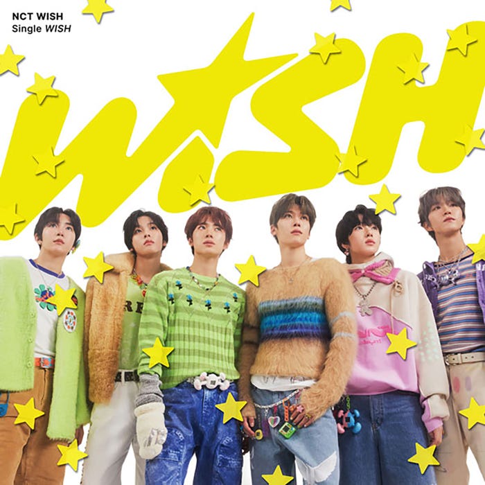 NCT WISH Japan 1st SINGLE「WISH」ALL Member ver.ジャケット(提供写真)
