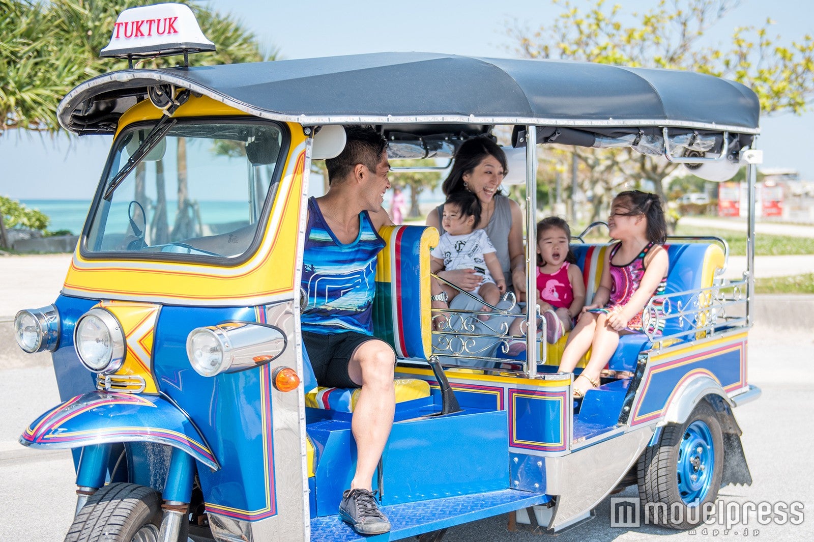 ファミリーにもおすすめ／画像提供：沖縄トゥクトゥク