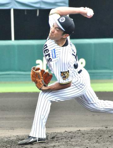 阪神・石井 来週にも実戦復帰 3度目ライブBPで安打性1本！150キロも 中2日で上々29球
