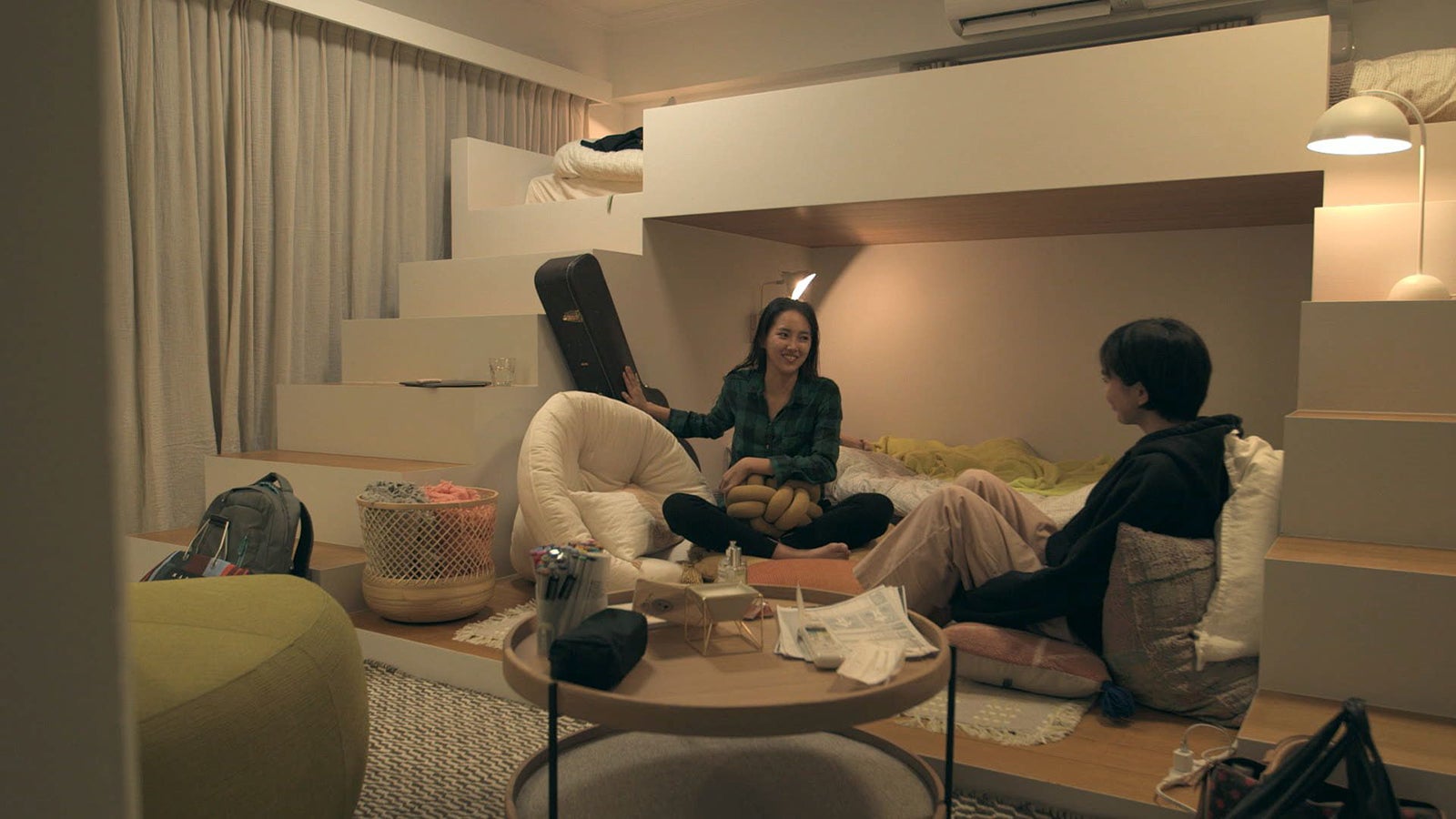 春花、香織「TERRACE HOUSE TOKYO 2019-2020」4th WEEK（C）フジテレビ／イースト・エンタテインメント