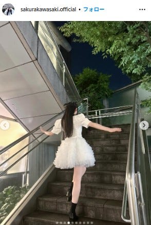 川崎桜Instagramより