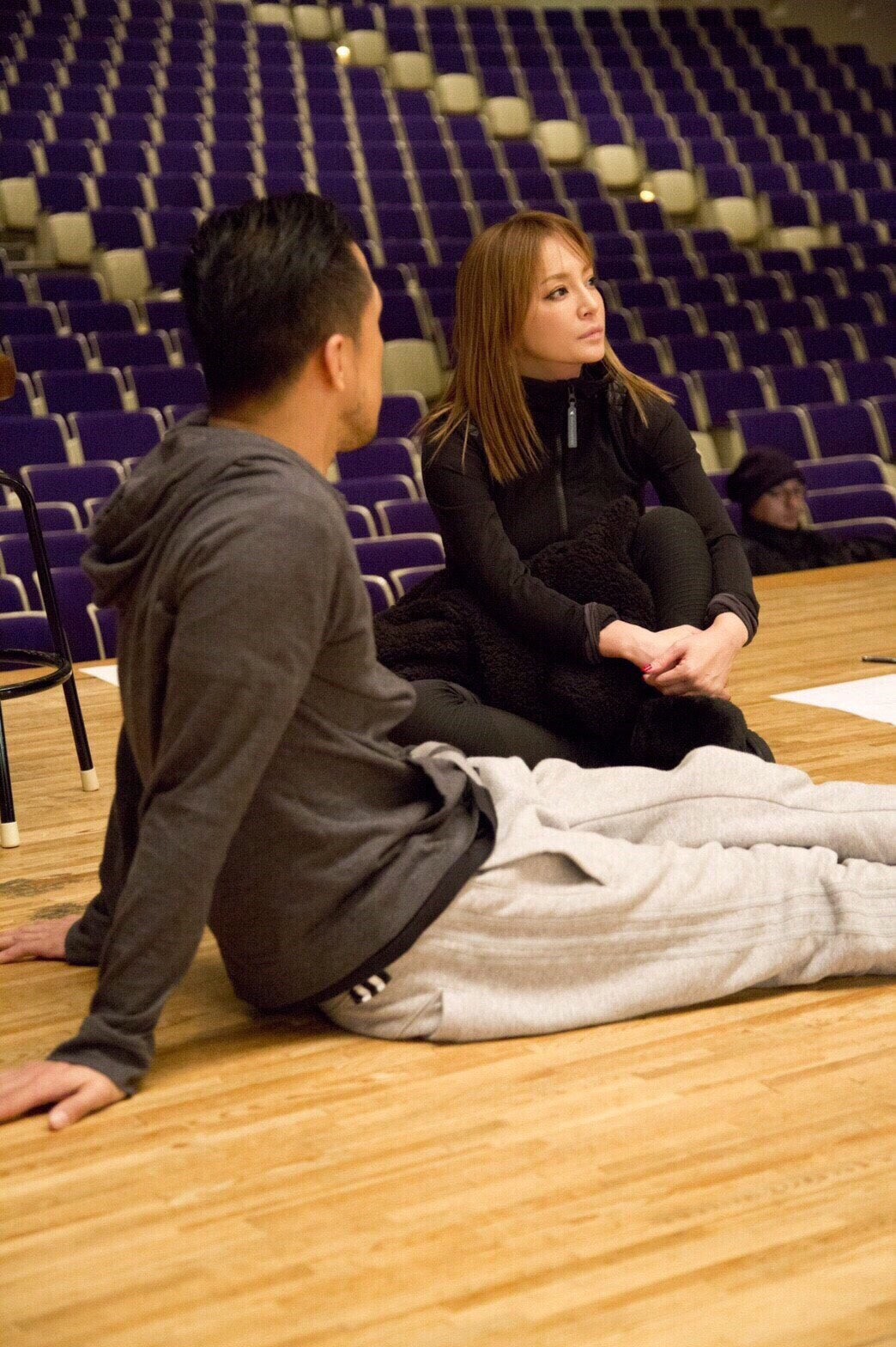 12月19日フライングリハーサル／ZIN、浜崎あゆみ（画像提供：avex）